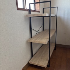おしゃれ3段ラック　棚の画像