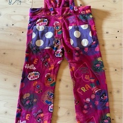 女の子140㎝つなぎ長ズボン【新品タグ付き】の画像