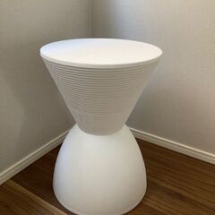 プリンスアハ スツール 収納 リプロダクト　【ホワイト】の画像