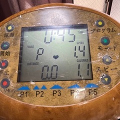 電動ルームランナー　木目調　の画像