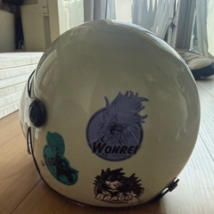 バイク用ヘルメットの画像