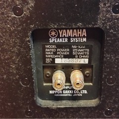 YAMAHAスピーカー二つ
の画像