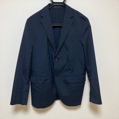 UNIQLO ユニクロ 感動ジャケット 感動パンツ セットアップ ネイビー Mサイズの画像