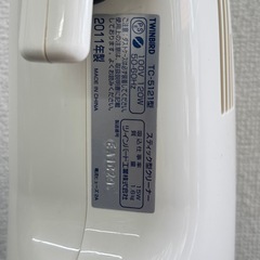A1650🌟配送♻️設置可能‼️ TWINBIRD TC-5121型 スティック型クリーナーの画像