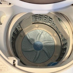 TOSHIBA洗濯機【1人暮らし・3年半使用】の画像