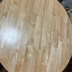 丸型ダイニングテーブル　直径75cmの画像