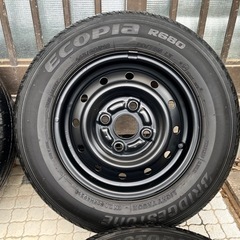 エブリィ　タイヤホイールセット　軽トラ　軽バンの画像