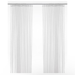 【IKEA】 LILL リル　レースカーテンの画像