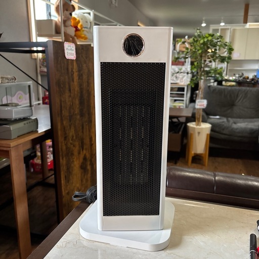 PTCセラミックヒーター PTC-1500JR 加湿機能付きセラミックヒーター PTC-1500JR ホワイト｜Yahoo!フリマ