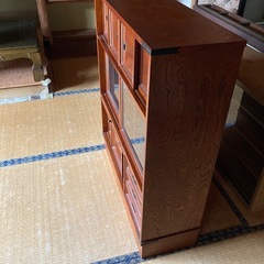 茶箪笥　昭和レトロ
の画像