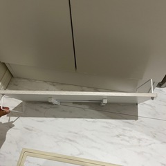 ニトリ　洗濯機上収納ラック　美品の画像