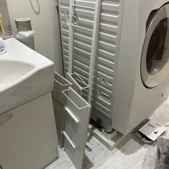 ニトリ　洗濯機上収納ラック　美品の画像