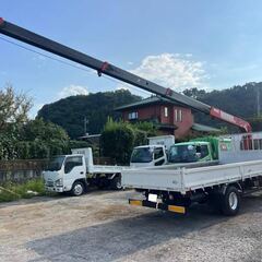 【お問い合わせ番号　 441-341 】日野 レンジャー ユニック 4段クレーン付き 型式ADG-FC7JKWA 最大積載2,450kg 6速 走行距離10万km 平成17年式　車検付きの画像