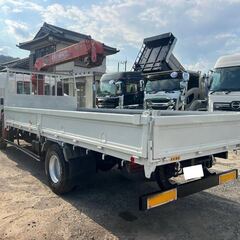 【お問い合わせ番号　 441-341 】日野 レンジャー ユニック 4段クレーン付き 型式ADG-FC7JKWA 最大積載2,450kg 6速 走行距離10万km 平成17年式　車検付きの画像