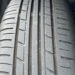 【2025年製 YOKOHAMA ECOS ES31  155/65R14 タイヤ付き 社外品14インチアルミホイール 4本セット タントカスタムから取り外します】＊ご自身で取替作業される場合は割引させていただきます。の画像