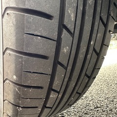 【2025年製 YOKOHAMA ECOS ES31  155/65R14 タイヤ付き 社外品14インチアルミホイール 4本セット タントカスタムから取り外します】＊ご自身で取替作業される場合は割引させていただきます。の画像