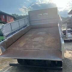 【車検付き】442-350 日野 レンジャー Lゲートダンプ 型式TKG-FC9JCAP 最大積載3,450kg 6速 走行距離10万km 平成24年式の画像