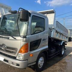 【車検付き】442-350 日野 レンジャー Lゲートダンプ 型式TKG-FC9JCAP 最大積載3,450kg 6速 走行距離10万km 平成24年式の画像