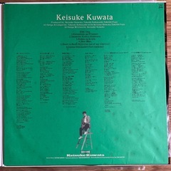 【中古LP】Keisuke Kuwata ソロファーストアルバム アナログ※ステッカーなしの画像