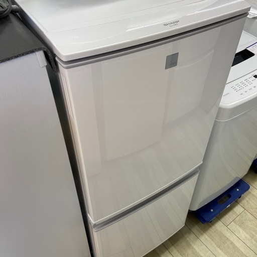 SHARP 137L冷凍冷蔵庫【リサイクルフカツ岡崎倉庫店】251018SM-2