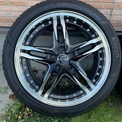 ホイール　18インチ　225/45/18  タイヤホイールセット　シュタイナーLSV  　の画像