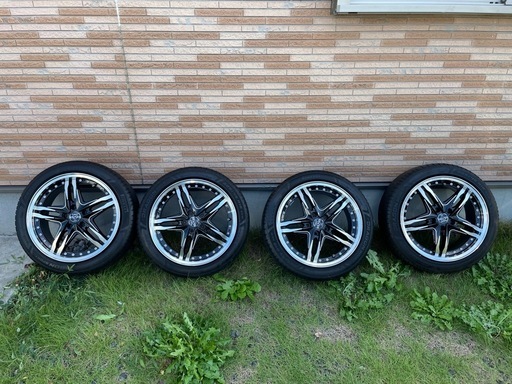 ホイール　18インチ　225/45/18  タイヤホイールセット　シュタイナーLSV