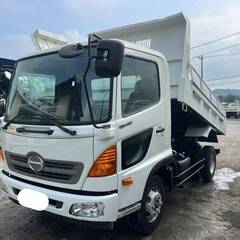 【お問い合わせ番号　445-623】日野レンジャー　4トンダンプ　型式TKG-FC9JCAA　 最大積載3,850kg　走行距離10万km 平成24年式　車検付きの画像