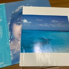 松田聖子　レコードのパッケージのみ　3枚　シール付きの画像