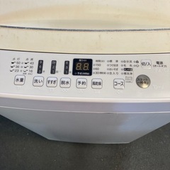 洗濯機　ハイセンス　5.5キロ　2020年製の画像