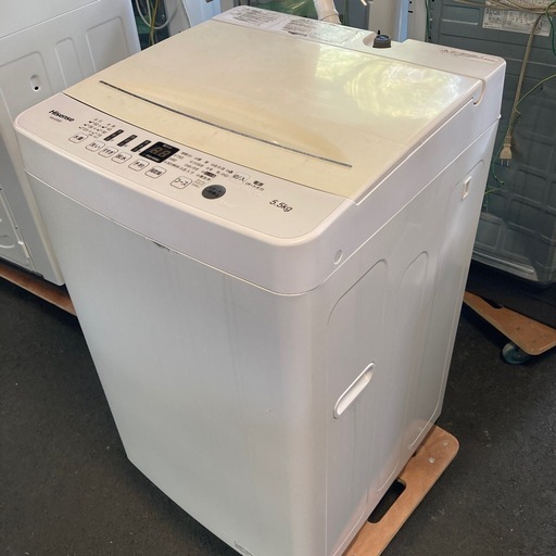 洗濯機　ハイセンス　5.5キロ　2020年製
