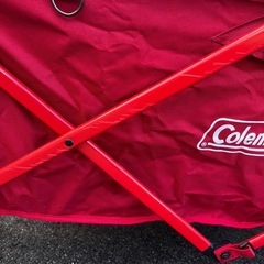 取引き中 コールマン アウトドア　キャリーワゴン　赤 早い者勝ち　Colemanの画像
