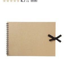 新品未使用　無印良品　ノート　無地　スケッチブックの画像