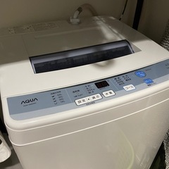 洗濯機　AQUA s60dの画像
