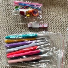 編み物　毛糸　 かぎ針　セット
の画像