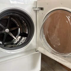 【最安値】👑2021年製Panasonicドラム式洗濯乾燥機　洗剤自動　CUBLE 配達無料！の画像