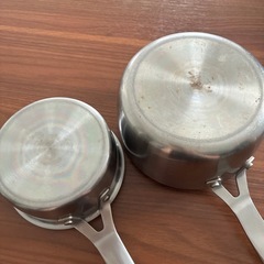 メモリ付き　ミルクパンなべ鍋の画像