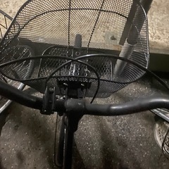 ママチャリじてんしゃ自転車の画像