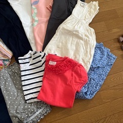 女の子　夏向け　子供服　120の画像