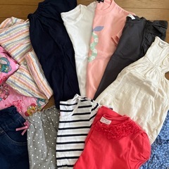 女の子　夏向け　子供服　120の画像