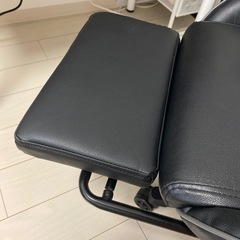 HBADA ゲーミングチェア　オットマン付きの画像