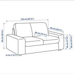 ★破格　IKEA KIVIK ソファの画像