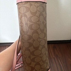 極美品COACH  シグネチャー ブルック キャリオール 2WAYバッグ ピンクの画像