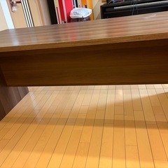 ろうや𝐋𝐎𝐖𝐘𝐀 [幅160] 多目的パソコンデスク 奥行ワイド 平机 木目調の画像