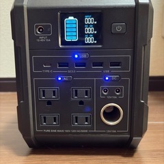 【ポータブル電源】 suaoki S670 中古(数回使用 完動美品 付属品完備 箱無)
の画像