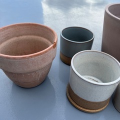 植木鉢セット　ガーデニングの画像