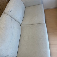 【至急】3人掛けソファ無償でお譲りの画像
