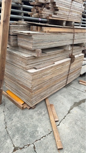 普通コンパネ12mm １回使い 100枚くらい