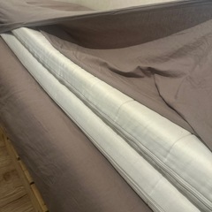 無料マットレス2枚、カバー欲しければ差し上げます。の画像