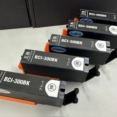 BCI-300BK ブラックインクカートリッジ 5個セットの画像