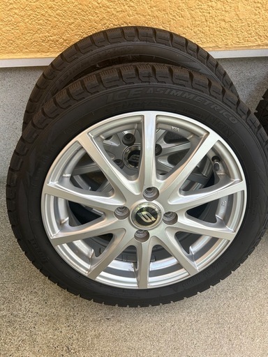 軽自動車用　ホィール　スタッドレス　中古